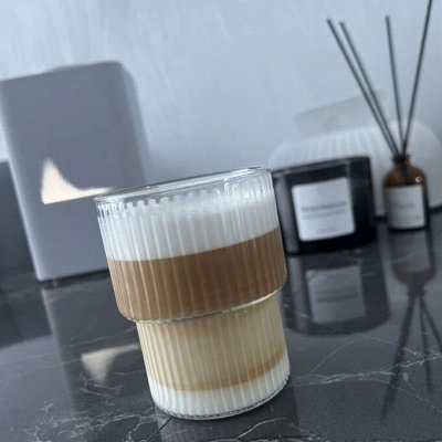 Такие модные стаканы Ferm Ребристые, с гранями. Они крутые! *