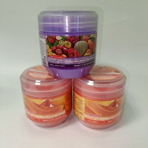 CAREBEAU Скраб д/тела Солевой сВитаминами С и Е "Фруктовый Микс" 700 гр