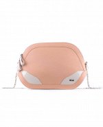 Сумка ЛЕЯ PEACH кожа персик/молочный