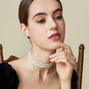 Ожерелье-чокер (5 рядов)