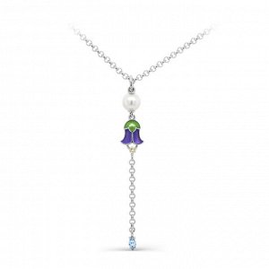 Серебряное колье