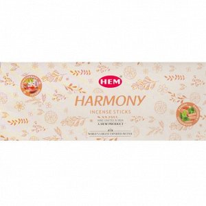 HEM 6-гр. благовония Aromatherapy Harmony ГАРМОНИЯ блок 6 шт.