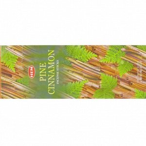 HEM 6-гр. благовония Pine Cinnamon СОСНА-КОРИЦА блок 6 шт.