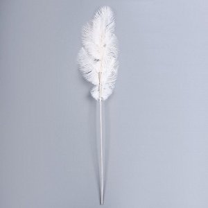 Декор из перьев «Фонтан» на ножке, высота — 68 см