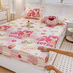 Простынь на резинке с героями мультфильмов 120*200