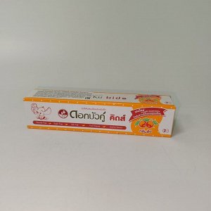 TWIN LOTUS Детская зубная паста со вкусом апельсина 40 гр