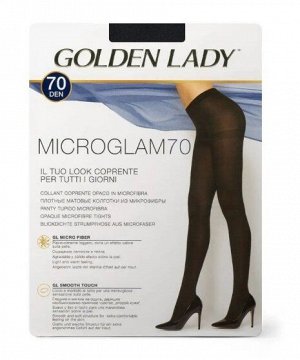 Колготки теплые, Golden Lady, Micro Glam 70