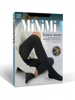 Колготки теплые, Minimi, Fleece Micro 200