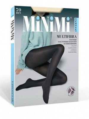 Колготки теплые, Minimi, Multifibra 70