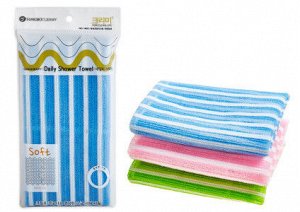 SUNG BO Мочалка для душа "Daily Shower Towel " №316 (28х90см) средне-жесткая /нейлон