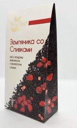 Fru Tea Земляника со сливками 50гр (чай чёрный)