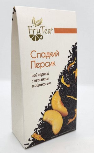 Fru Tea Сладкий персик 50гр (чай чёрный)