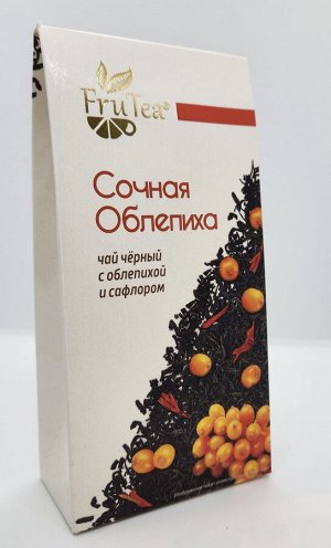 Fru Tea Сочная облепиха 50гр (чай чёрный)