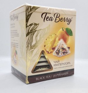 Tea Berry "Чай императора" 34гр (чай чёрный) пирамидки