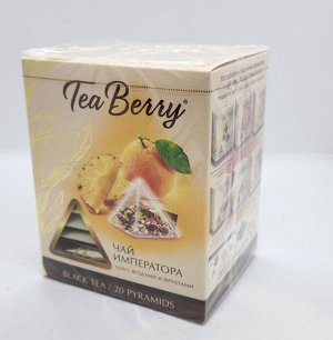 Tea Berry "Чай императора" 34гр (чай чёрный) пирамидки