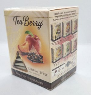 Tea Berry Чай "Улыбка Гейши" 34гр (чай чёрный) пирамидки