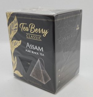 Русская чайная компания Tea Berry Чай &quot;Ассам&quot; 40гр (чай чёрный) пирамидки