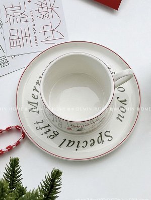 Кружка с блюдцем