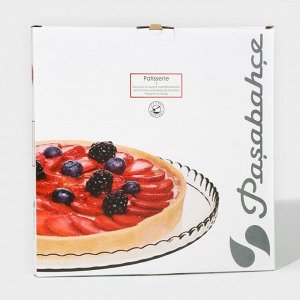 Блюдо Pa?abah?e Patisserie, d=32,2 см, стекло, прозрачное