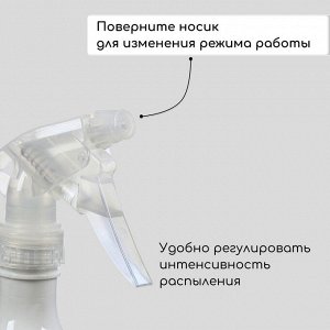Пульверизатор, 0.45 л, перламутровый, Greengo