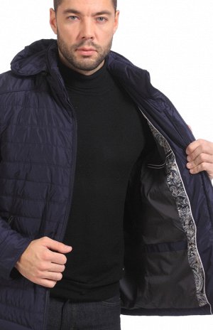 Куртка мужская на синтепоне (темно-синий)