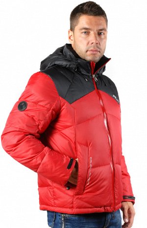 Куртка мужская (красный) пуховик