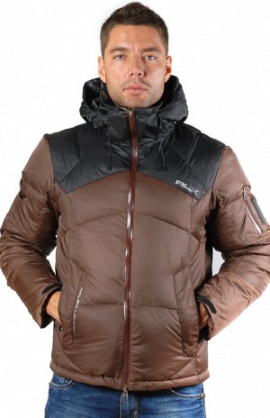 Куртка мужская (коричневый) пуховик