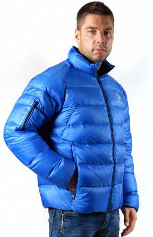 Куртка мужская (голубой) пуховик
