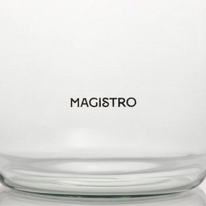 Заварочный чайник Magistro «Шейди», 500 мл, металлическое сито, стекло