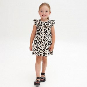 Платье детское с рюшей KAFTAN "Trendy" размер 32 (110-116)