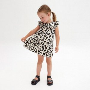 Платье детское с рюшей KAFTAN Trendy 32 (110-116 см)
