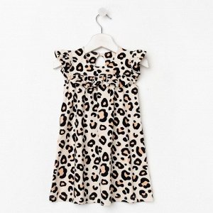 Платье детское с рюшей KAFTAN Trendy 32 (110-116 см)