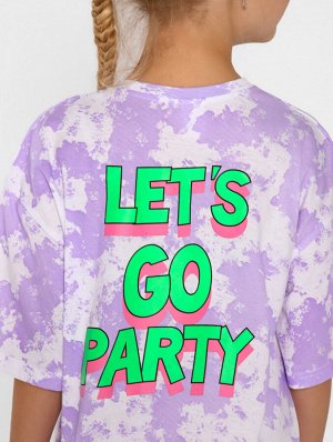 Туника МЛШ-1 "Let’s go" лиловый