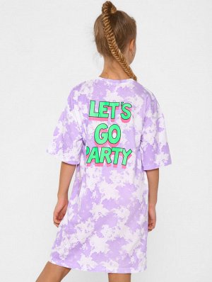 Туника МЛШ-1 "Let’s go" лиловый
