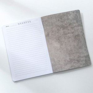 Ежедневник А5+, 100 л. Мягкая обл. Софт-тач «Слушай сердце»