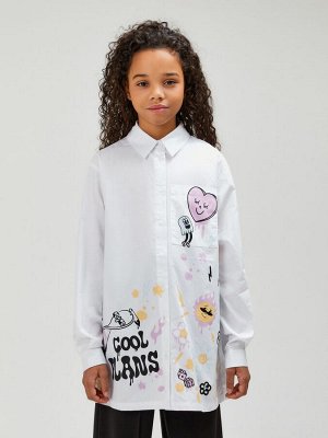 Блузка детская для девочек Grass набивка