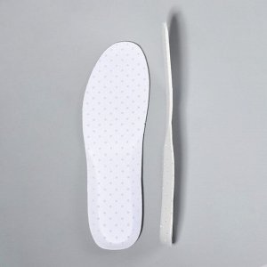 Стельки для обуви, дышащие, 27-46 р-р, 28 см, пара, цвет белый