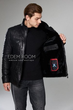 Edem - room Короткая мужская дублёнка