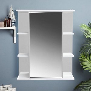 Зеркало-шкаф для ванной комнаты "Герда 60" фацет левый, 17,5 х 60 см