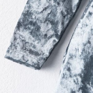 Платье для девочки KAFTAN «Куколка», серо-голубое, рост 110-116 см 32