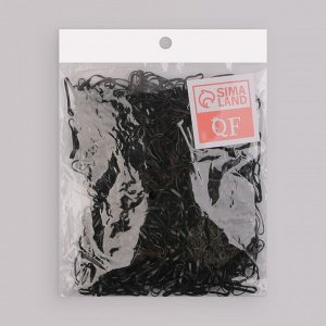 Набор парикмахерских резинок для создания прически, d = 2 см, 50 гр, цвет чёрный