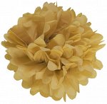 92331 Подвеска бумажная &quot;Помпон&quot;,  8&#039;&#039;/20 см, золото