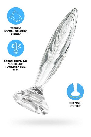 Фаллоимитатор Satisfyer Sparkling, стекло, прозрачный, 21 см