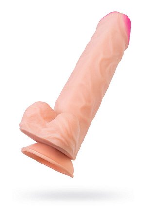 Фаллоимитатор-гигант LoveToy, реалистичный, neoskin, телесный, 27 см, ? 6,8 см
