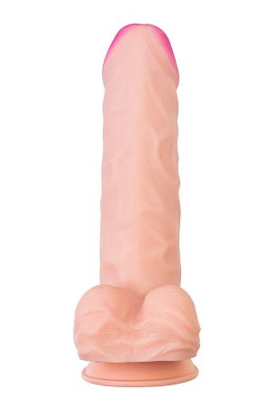 Фаллоимитатор-гигант LoveToy, реалистичный, neoskin, телесный, 27 см, ? 6,8 см