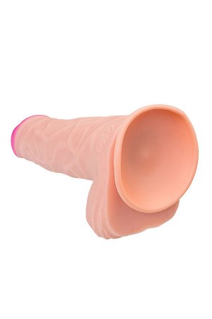 Фаллоимитатор-гигант LoveToy, реалистичный, neoskin, телесный, 27 см, ? 6,8 см