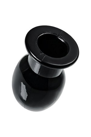 Анальная втулка TOYFA Basic L, TPE, чёрный, 7,5 см