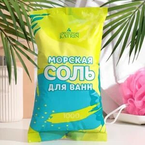 Соль для ванн Морская Laboratory Katrin 1000 г