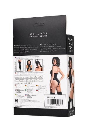 Боди Glossy Eileen из материала Wetlook, S