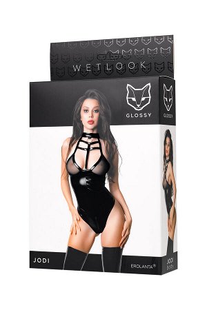 Боди Glossy Jodi из материала Wetlook, S